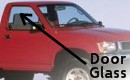 FRONT DOOR GLASS: 1990-2007 Toyota Truck, Tacoma, Tundra, T100